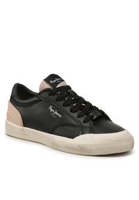 Trampki Pepe Jeans. Kolor: czarny. Styl: vintage #1