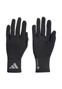 Adidas - AEROREADY Gloves. Kolor: wielokolorowy, czarny, szary. Materiał: materiał