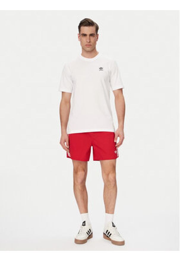 Adidas - adidas Szorty sportowe Sprinter KE3570 Czerwony Regular Fit. Kolor: czerwony. Materiał: syntetyk. Styl: sportowy