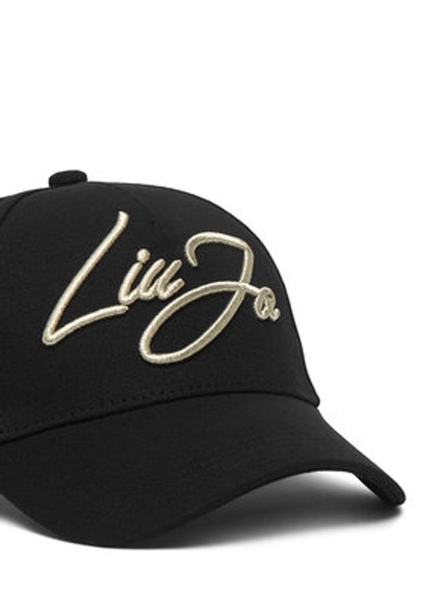 Liu Jo Czapka z daszkiem 2A6028 T0300 Czarny. Kolor: czarny. Materiał: materiał