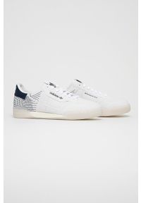 adidas Originals Buty adidas Continental G58199 kolor biały. Okazja: na plażę. Nosek buta: okrągły. Zapięcie: sznurówki. Kolor: biały. Materiał: materiał, guma. Obcas: na obcasie. Wysokość obcasa: niski #2