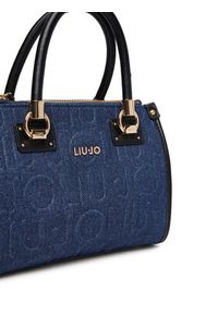 Liu Jo Torebka S Satchel AF5163 D0001 Granatowy. Kolor: niebieski