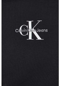 Calvin Klein Jeans t-shirt bawełniany kolor czarny z nadrukiem. Kolor: czarny. Materiał: bawełna. Wzór: nadruk. Styl: klasyczny #3
