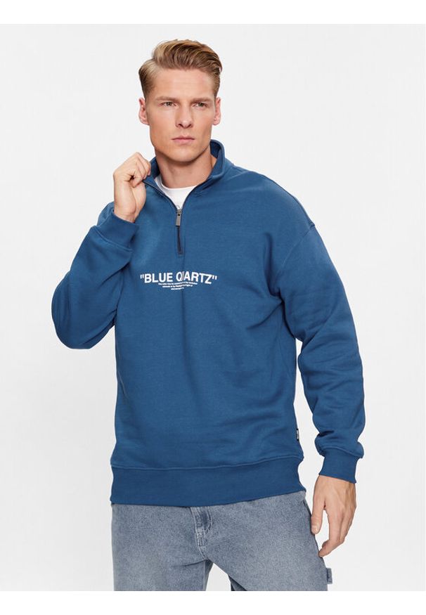 Only & Sons Bluza 22027518 Niebieski Relaxed Fit. Kolor: niebieski. Materiał: bawełna