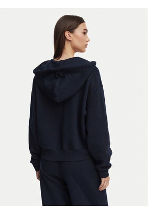 TOMMY HILFIGER - Tommy Hilfiger Bluza Terry WW0WW47845 Granatowy Relaxed Fit. Kolor: niebieski. Materiał: bawełna