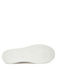 Calvin Klein Sneakersy Low Top Lace Up Lth HM0HM01971 Biały. Kolor: biały. Materiał: skóra #5