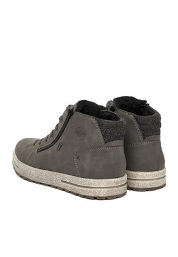 Rieker Sneakersy CEO-30721-45 Szary. Kolor: szary. Materiał: syntetyk, materiał