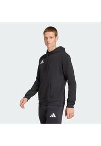 Adidas - Bluza z kapturem Entrada26. Typ kołnierza: kaptur. Kolor: czarny, wielokolorowy, biały. Materiał: polar. Sport: piłka nożna #1