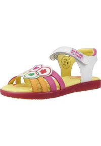 Agatha Ruiz de la Prada - Sandały AGATHA RUIZ DE LA PRADA 242962A Biały. Kolor: biały. Materiał: tkanina, skóra. Sport: turystyka piesza