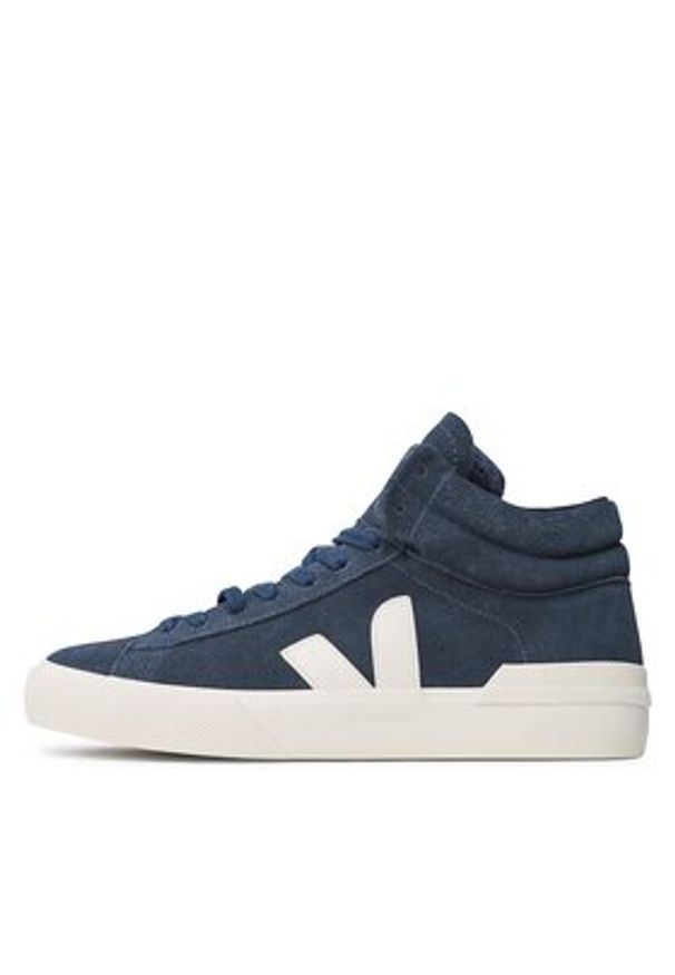 Veja Sneakersy Minotaur TR0302961B Granatowy. Kolor: niebieski. Materiał: skóra, zamsz