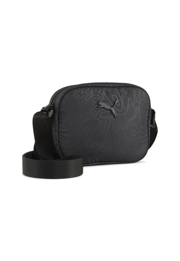 Puma - Damska torba crossbody Pop PUMA Black Graffiti Aop. Kolor: czarny. Wzór: nadruk