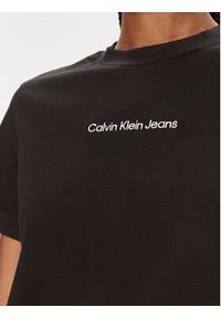 Calvin Klein Jeans T-Shirt J20J221065 Czarny Regular Fit. Kolor: czarny. Materiał: bawełna #4