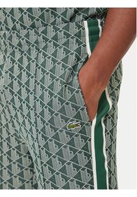 Lacoste Spodnie dresowe XH1440 Zielony Regular Fit. Kolor: zielony. Materiał: bawełna #5