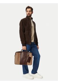 Guess Torba na laptopa HMMILL P6269 Brązowy jasny. Kolor: brązowy. Materiał: skóra #1