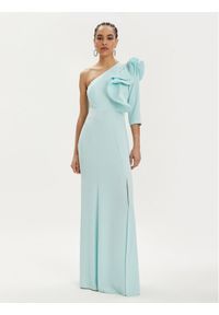 Rinascimento Sukienka wieczorowa CFC0117459003 Niebieski Regular Fit. Kolor: niebieski. Materiał: syntetyk. Styl: wizytowy #1