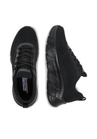skechers - Skechers Sneakersy BOBS B FLEX HI 117385 BBK Czarny. Kolor: czarny. Materiał: materiał #3