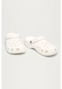 Crocs klapki Classic męskie kolor biały 10001. Nosek buta: okrągły. Kolor: biały #3
