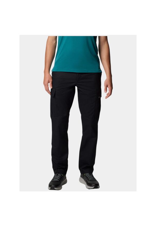 columbia - Spodnie męskie Columbia Rapid Rivers II. Kolor: czarny. Materiał: bawełna. Sezon: lato. Sport: turystyka piesza