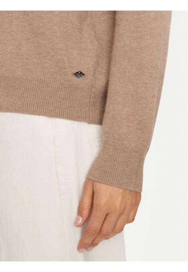 Replay Sweter DK3301.000.G23372 Beżowy Loose Fit. Kolor: beżowy. Materiał: syntetyk