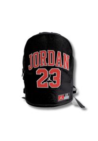 Plecak szkolny sportowy Nike AIR Jordan JERSEY BACKPACK- 9A0780-023. Kolor: czerwony, wielokolorowy, czarny, biały. Materiał: jersey. Styl: sportowy