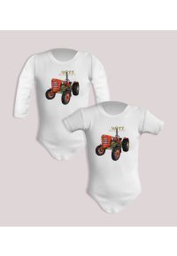 nikiniki - Zetor 4011 — body (Rozmiar: 12M; Długość rękawa: długi; Rodzaj nadruku: Zetor 4011). Materiał: bawełna. Wzór: nadruk