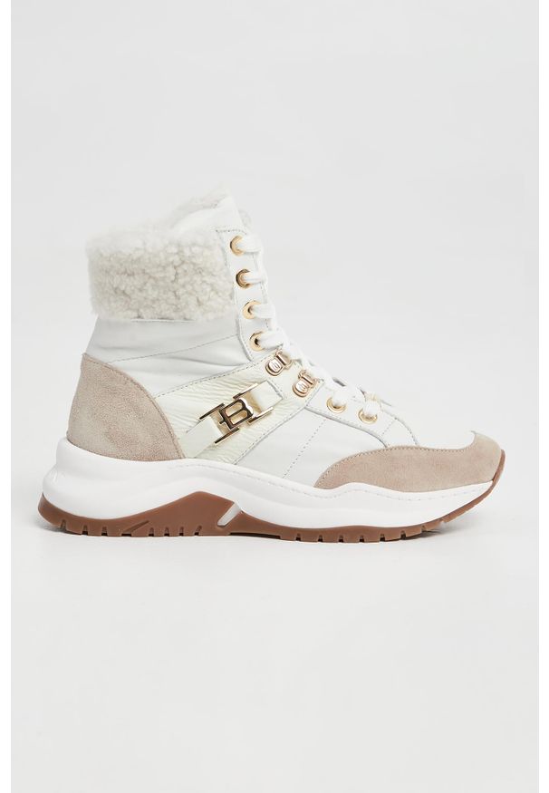 Baldinini - Sneakersy wysokie damskie ocieplane BALDININI