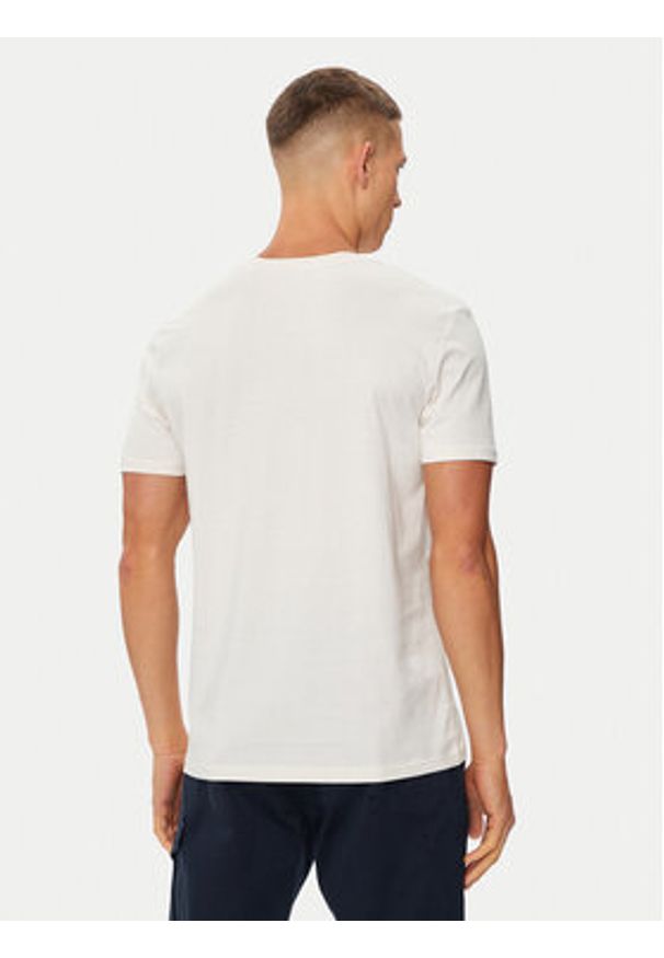Aeronautica Militare T-Shirt 241TS2256J607 Biały Regular Fit. Kolor: biały. Materiał: bawełna
