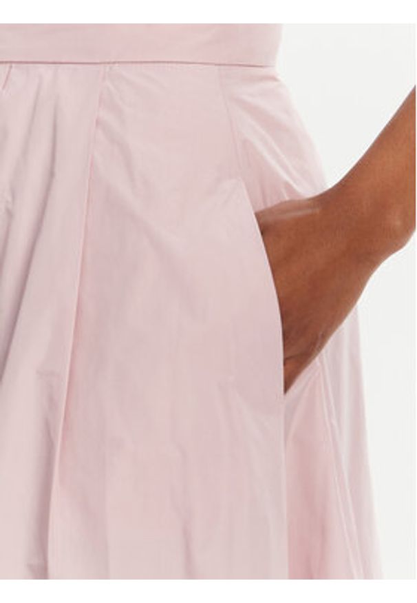 Marella Spódnica trapezowa Oporto 2515101012 Różowy Regular Fit. Kolor: różowy. Materiał: syntetyk