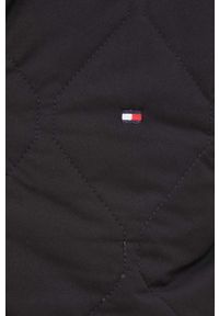 TOMMY HILFIGER - Tommy Hilfiger kurtka męska kolor czarny przejściowa. Okazja: na co dzień. Kolor: czarny. Materiał: materiał, włókno. Wzór: gładki. Styl: casual #5