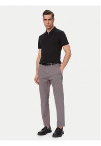 Hugo - HUGO Chinosy David251D 50530886 Szary ciemny Slim Fit. Kolor: szary. Materiał: bawełna #2