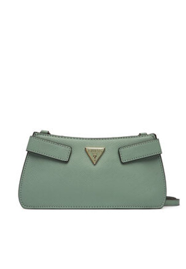 Guess Torebka Serenova Mini HWZG80 91720 Zielony. Kolor: zielony. Materiał: skórzane