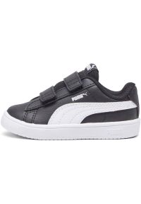 Adidasy Puma Rickie Classic V Inf, Dzieci. Okazja: na uczelnię. Kolor: czarny. Materiał: skóra ekologiczna, materiał. Sport: joga i pilates