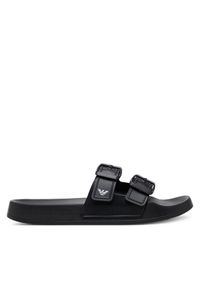 Emporio Armani Klapki XVPS13 XR275 K485 Czarny. Kolor: czarny