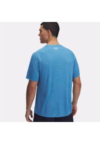 Koszulka szybkoschnąca męska Under Armour Tech Textured SS. Kolor: niebieski