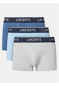 Lacoste Komplet 3 par bokserek 5H1300 Niebieski. Kolor: niebieski. Materiał: bawełna #9