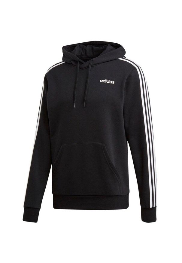 Adidas - Bluza Essentials 3 Stripes PO FZ French Terry. Kolor: biały, wielokolorowy, czarny