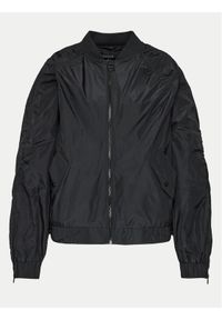 DKNY Kurtka bomber P4AC7W19 Czarny Regular Fit. Kolor: czarny. Materiał: syntetyk #1