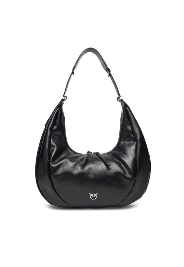 Pinko - PINKO Torebka Slouchy Hobo Big PE 25 PLTT 104295 A29J Czarny. Kolor: czarny. Materiał: skórzane