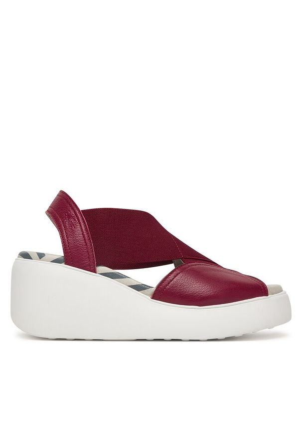 Sandały Fly London. Kolor: czerwony