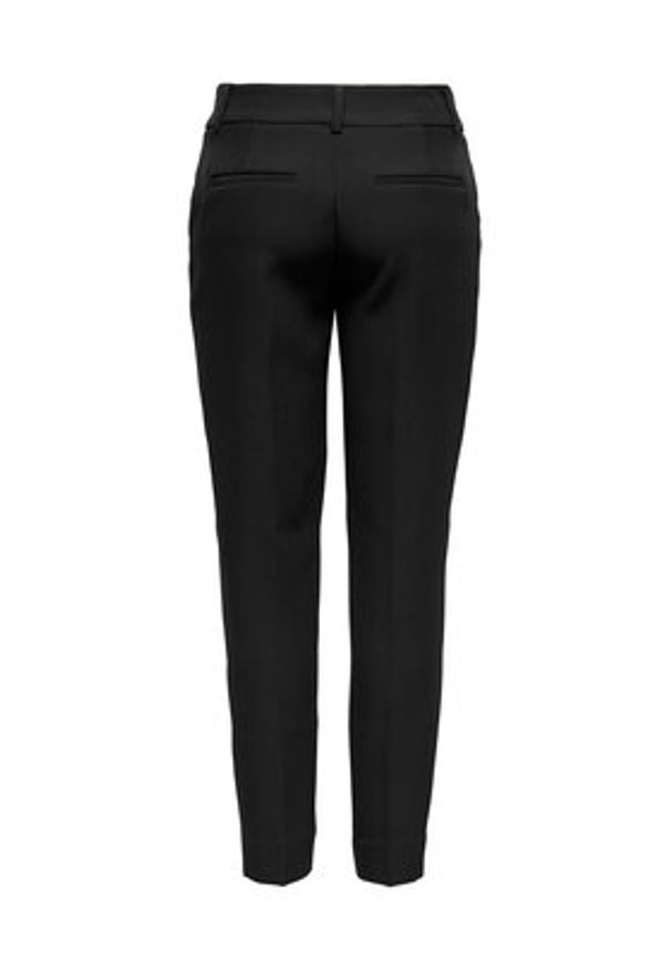 only - ONLY Chinosy Veronica 15291514 Czarny Slim Fit. Kolor: czarny. Materiał: syntetyk