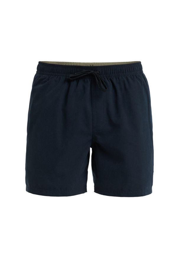 Quiksilver - Szorty kąpielowe dla Mężczyzn SPL FINELINE 15" Czarny. Kolor: brązowy, zielony, wielokolorowy. Materiał: poliester, materiał. Styl: sportowy