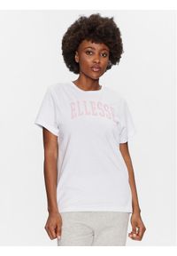 Ellesse T-Shirt Tressa SGR17859 Biały Regular Fit. Kolor: biały. Materiał: bawełna #1