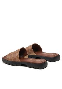 Coach Klapki Florence CP898 Brązowy. Kolor: brązowy. Materiał: skóra #2