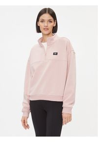 Vans Bluza Leighton Mock Neck Fleece VN000A5VZUL1 Różowy Regular Fit. Kolor: różowy. Materiał: bawełna, syntetyk