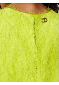 TwinSet - TWINSET Sukienka koktajlowa 241TP2431 Żółty Regular Fit. Kolor: żółty. Materiał: syntetyk. Styl: wizytowy