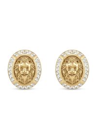 Kolczyki Guess. Materiał: złote. Kolor: złoty #1