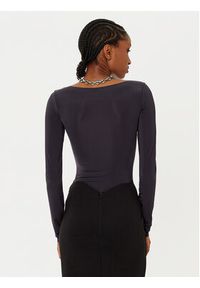 Patrizia Pepe Body 8M1689/J257-K103 Czarny Slim Fit. Kolor: czarny. Materiał: syntetyk #5