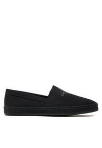 Calvin Klein Jeans Espadryle Espadrille Slipon Ml YM0YM00935 Czarny. Kolor: czarny