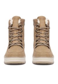Remonte Trzewiki CEO-D2B74-20 Beżowy. Kolor: beżowy. Materiał: nubuk, skóra #4