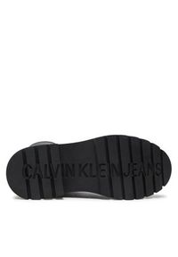 Calvin Klein Jeans Kalosze High Rainboot Neoprene YW0YW00838 Czarny. Kolor: czarny. Materiał: materiał